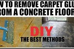 How to Remove Carpet Adhesive From Concrete