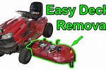 How to Remove Mower Deck