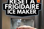 How to Reset a Frigidaire Ice Maker