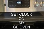 How to Set Clock On GE Electric Range