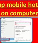 How to Set Up a Hotspot on Windows 7