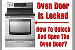 How to Unlock a Oven Door