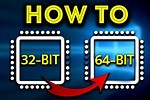 How to Update 32-Bit to 64-Bit