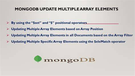 How to Update Multiple Array Elements in mongodb