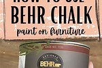 How to Use Behr Chalk Paint