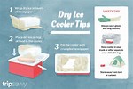 How to Use Dry Ice in a Cooler