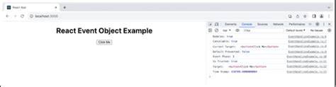 How to access custom attributes from event object in React
