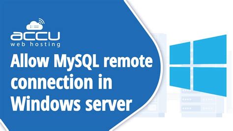 How to allow remote connection to MySQL closed
