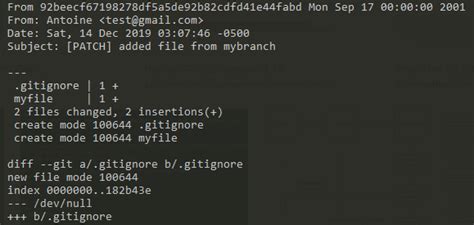 How to apply a patch generated with git format-patch