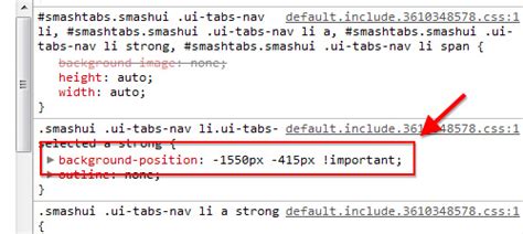 How to apply important using css