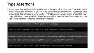 How to assert a type of an HTMLElement in TypeScript
