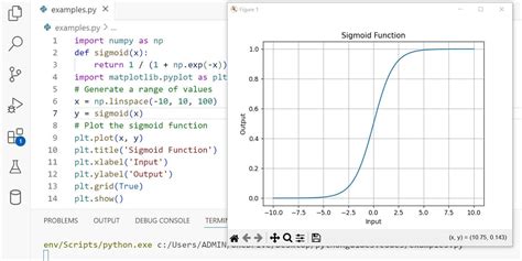 How to calculate a logistic sigmoid function in Python