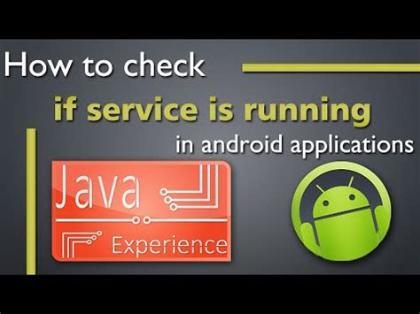 How to check if a service is running on Android