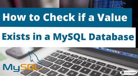 How to check if mysql database exists