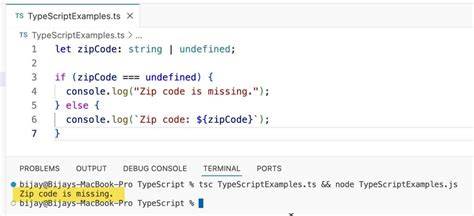 How to check undefined in TypeScript
