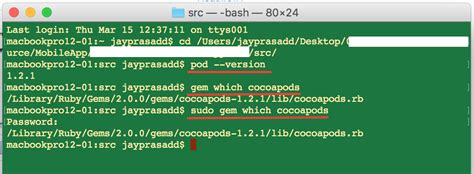 How to check version of a CocoaPods framework