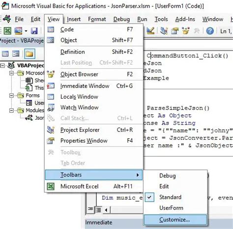 How to comment and uncomment blocks of code in the Office VBA Editor