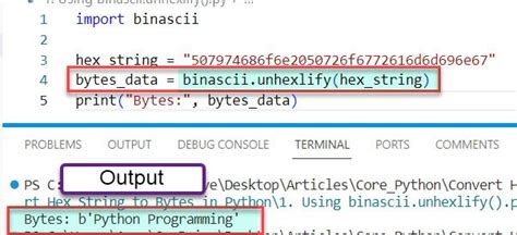 How to convert hexadecimal string to bytes in Python