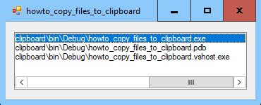 How to copy data to clipboard in C