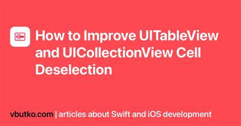 How to deselect a selected UITableView cell
