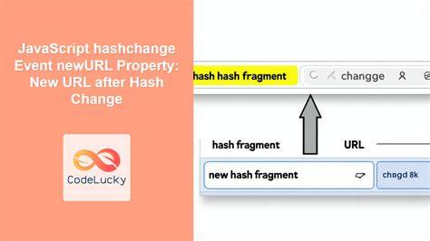 How to detect if URL has changed after hash in JavaScript