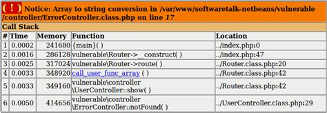 How to display a stack trace when an exception is thrown