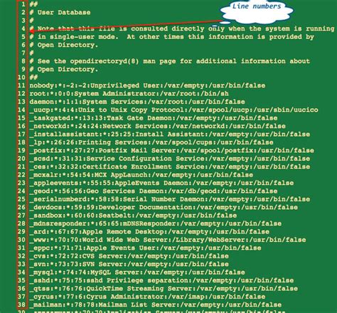 How to display line numbers in less GNU