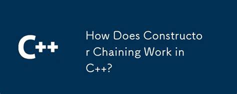 How to do constructor chaining in C
