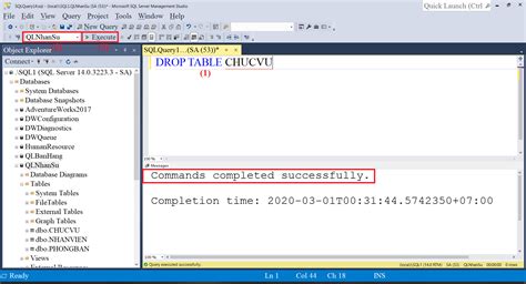 How to drop all tables from a database with one SQL query