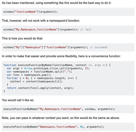 How to execute a JavaScript function when I have its name as a string