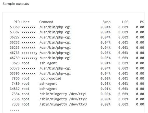 How to find out which processes are using swap space in Linux