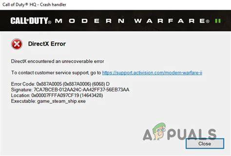 Top Causes of DirectX Crashes