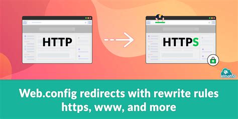 How to force HTTPS using a webconfig file