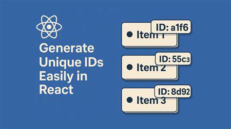 How to generate unique IDs for form labels in React