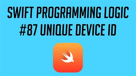 How to get a unique device ID in Swift