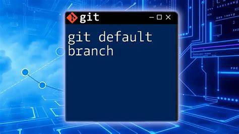 How to get default Git branch