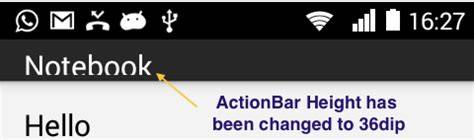 How to get the ActionBar height