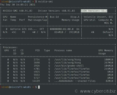 How to get the CUDA version