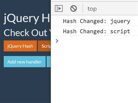 How to get the anchor from the URL using jQuery