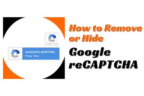 How to hide the Google Invisible reCAPTCHA badge
