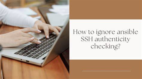 How to ignore ansible SSH authenticity checking