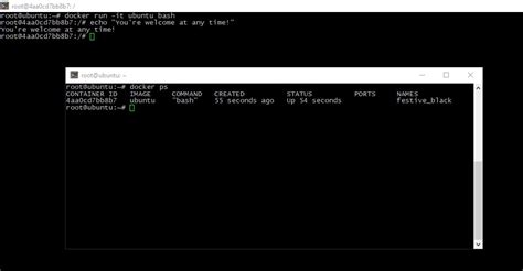 How to keep Docker container running after starting services