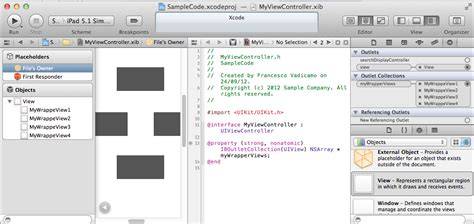 How to load a UIView using a nib file created with Interface Builder