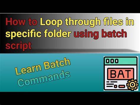 How to loop through files matching wildcard in batch file