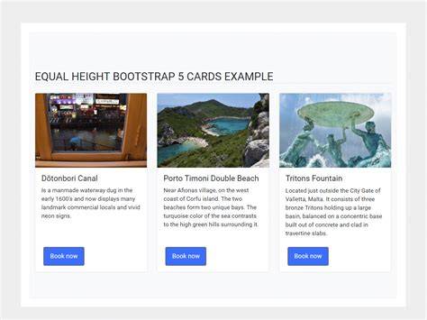 How to make Bootstrap cards the same height in card-columns