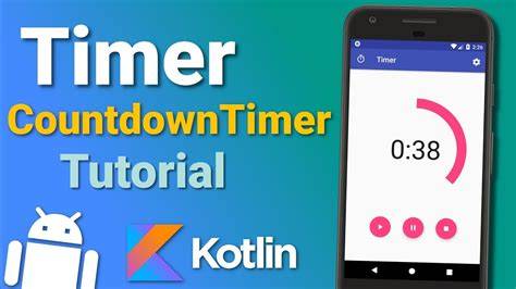 How to make a countdown timer in Android