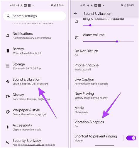 How to make an Android device vibrate with different frequency