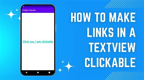 How to make links in a TextView clickable
