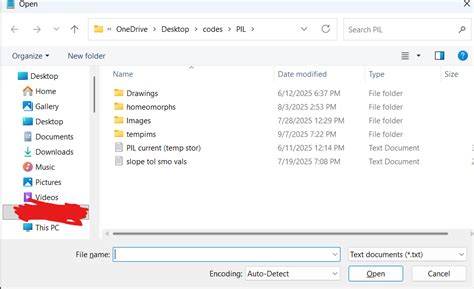How to open every file in a folder