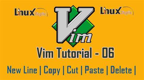 How to paste in a new line with vim